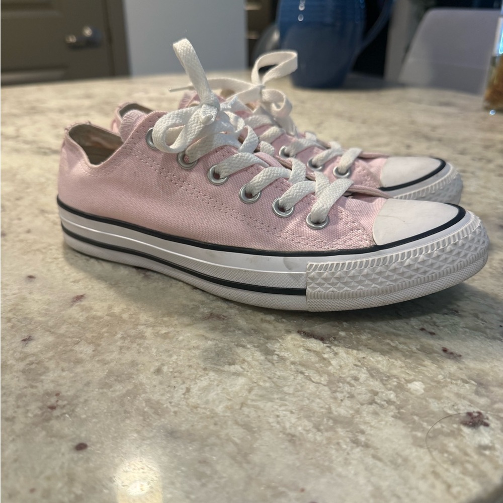 Converse Cream Canvas Sneakers